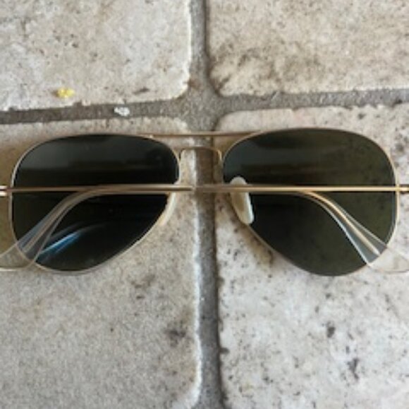 Ray-Ban Aviator Style Sunglasses- Polarized Blue main image 4